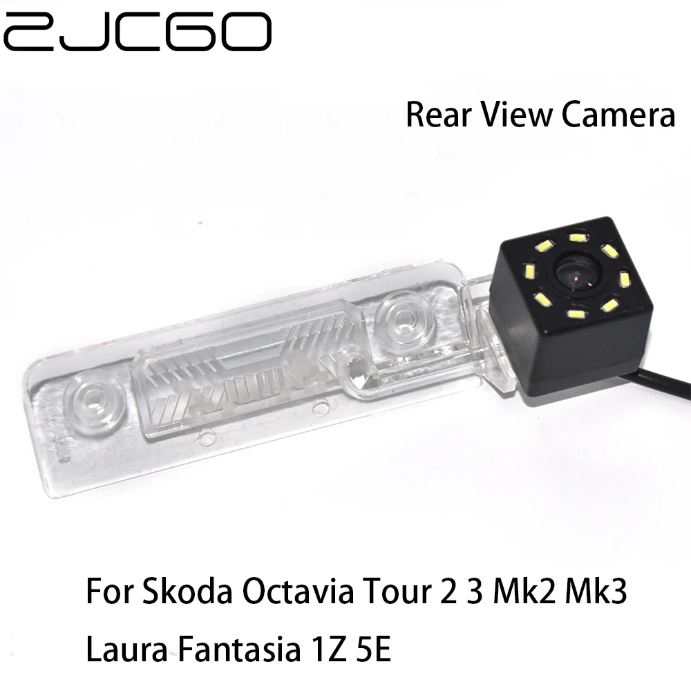 

ZJCGO HD CCD Car Rear View Reverse Back Up Parking Waterproof Camera for Skoda Octavia Tour 2 3 Mk2 Mk3 Laura Fantasia 1Z 5E