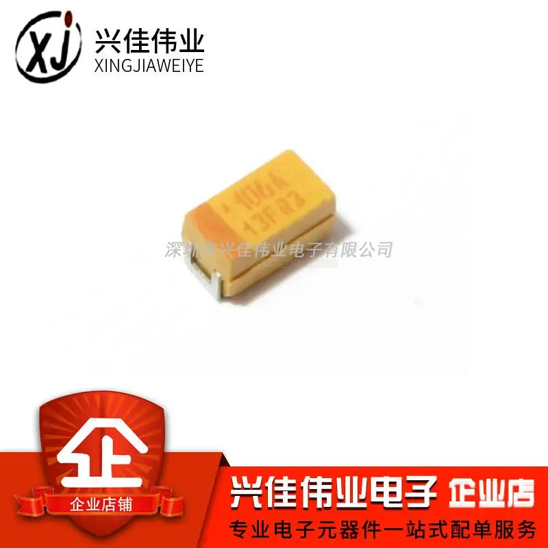 الأصلي 5 قطعة/3216A 10V 10 فائق التوهج ± 10% TAJA106K010RNJ 1206 التنتالوم مكثف SMD