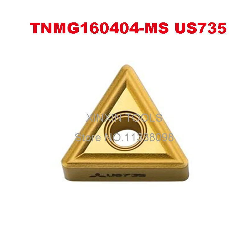 

TNMG160404-MS US735 TNMG160408-MS TNMG160412 carbide inserts TNMG160408-MS for lathe tools turning tool holder stainless steel