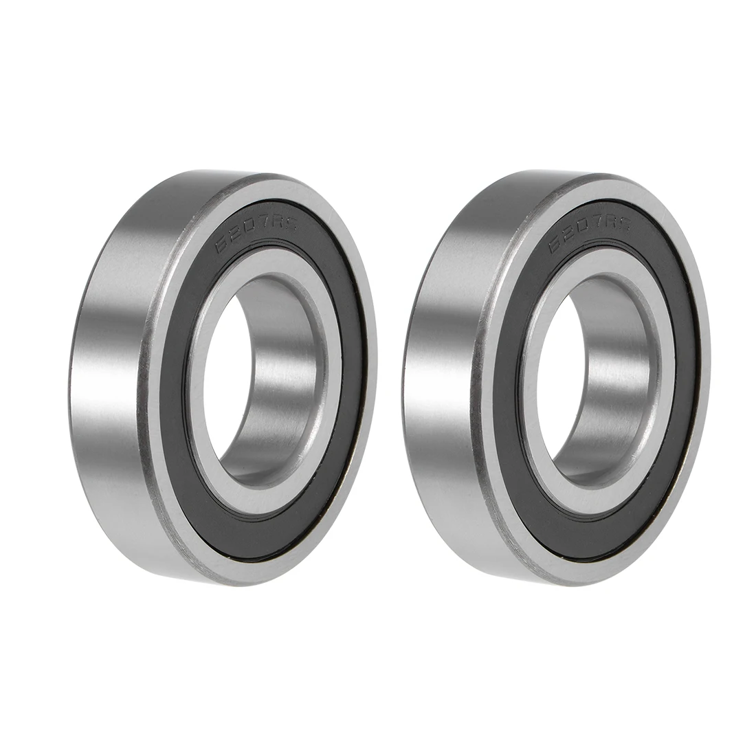 

uxcell 2pcs 6208-2RS Deep Groove Ball Bearings Z2 40x80x18mm Double Sealed Carbon Steel