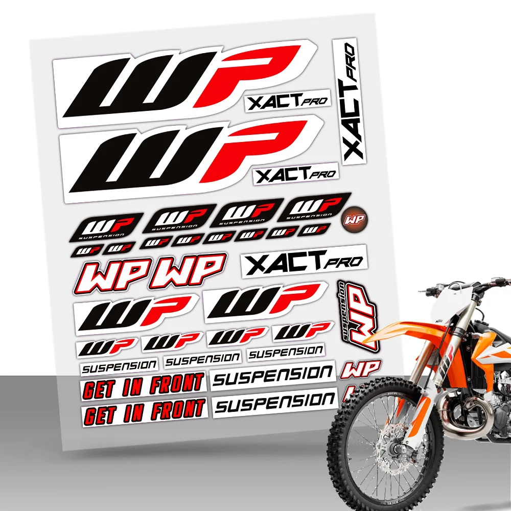 Reflective Motorcycle Fork Stickers Racing Suspension Decals For RC200 390 SX SXF MXC XCW EXCR Duke 250 390 690 790 1290