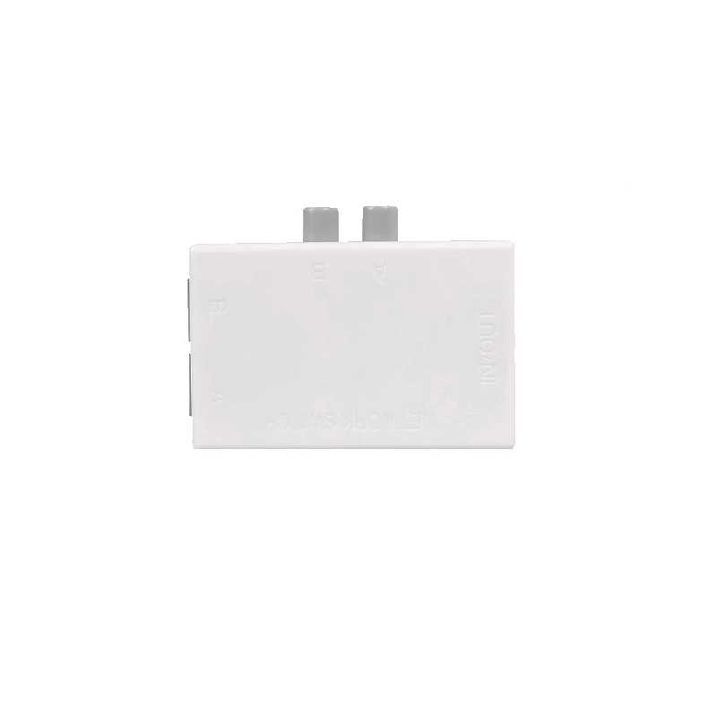 MT-VIKI 2 portas rj45 switch rede iinterno e externo switcher 2 entrada 1 saída mini rede cabo sharer MT-RJ45-2M