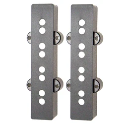 2Pcs Open Pickup Cover 92mm 95mm for Jazz Bass JB Guitar 4 Strings Guitars