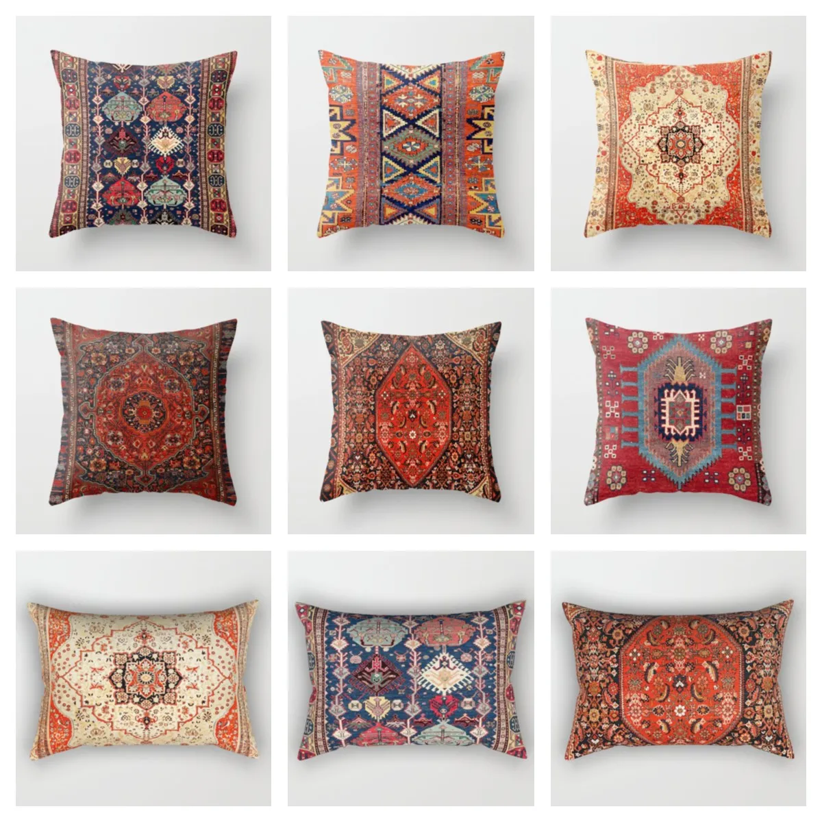 Moroccan national style plush pillowcase，Home Decoration living Room Sofa Throw Pillow Cushion Cover ，cushion covers 40x40,40x60