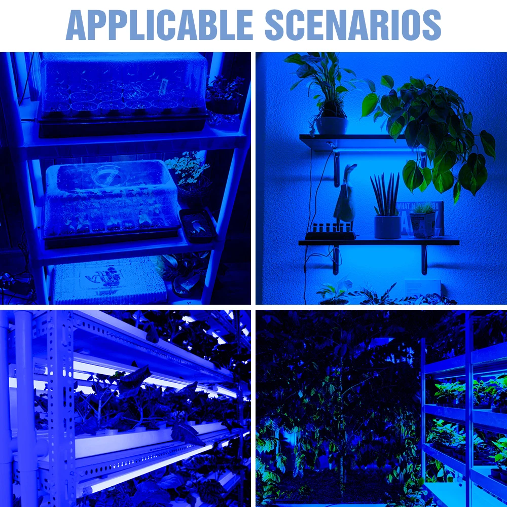 LED Full Spectrum Plant Grow Lamp USB Flower Seed Light LED Phyto Lamp Indoor Hydroponics System Growth Lights Strip 0.5M 1M 2M