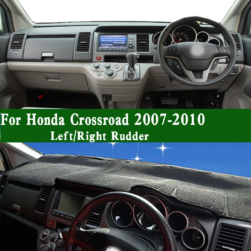 

Коврик для приборной панели для Honda Crossroad G2 RT1/2/3/4 2007-2010, чехол для приборной панели, Солнцезащитный коврик, защита от грязи, украшения