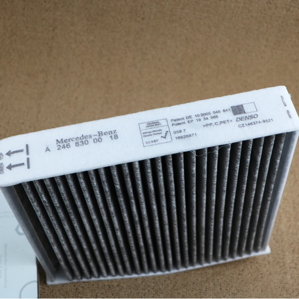 Cabin Air Filter for Mercedes-Benz C117 X117 X156 B250e CLA250 GLA250 2468300018 2014 2015 2016 2017 2018