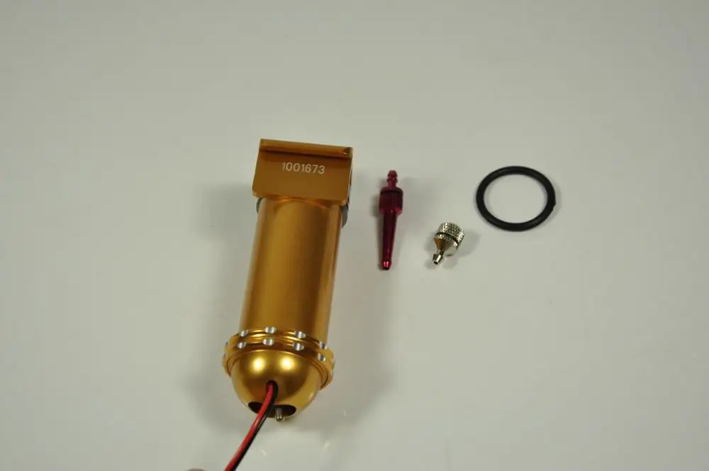 Miracle RC Metal Electric Fuel Pump 7.2-12V For Gas and Nitro Aluminum Anonized Version II