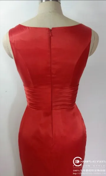 Frete grátis 2022 nova chegada da noiva em linha reta robe de soiree vestido longo formal elegante festa de formatura vestido vermelho longo vestido de noite