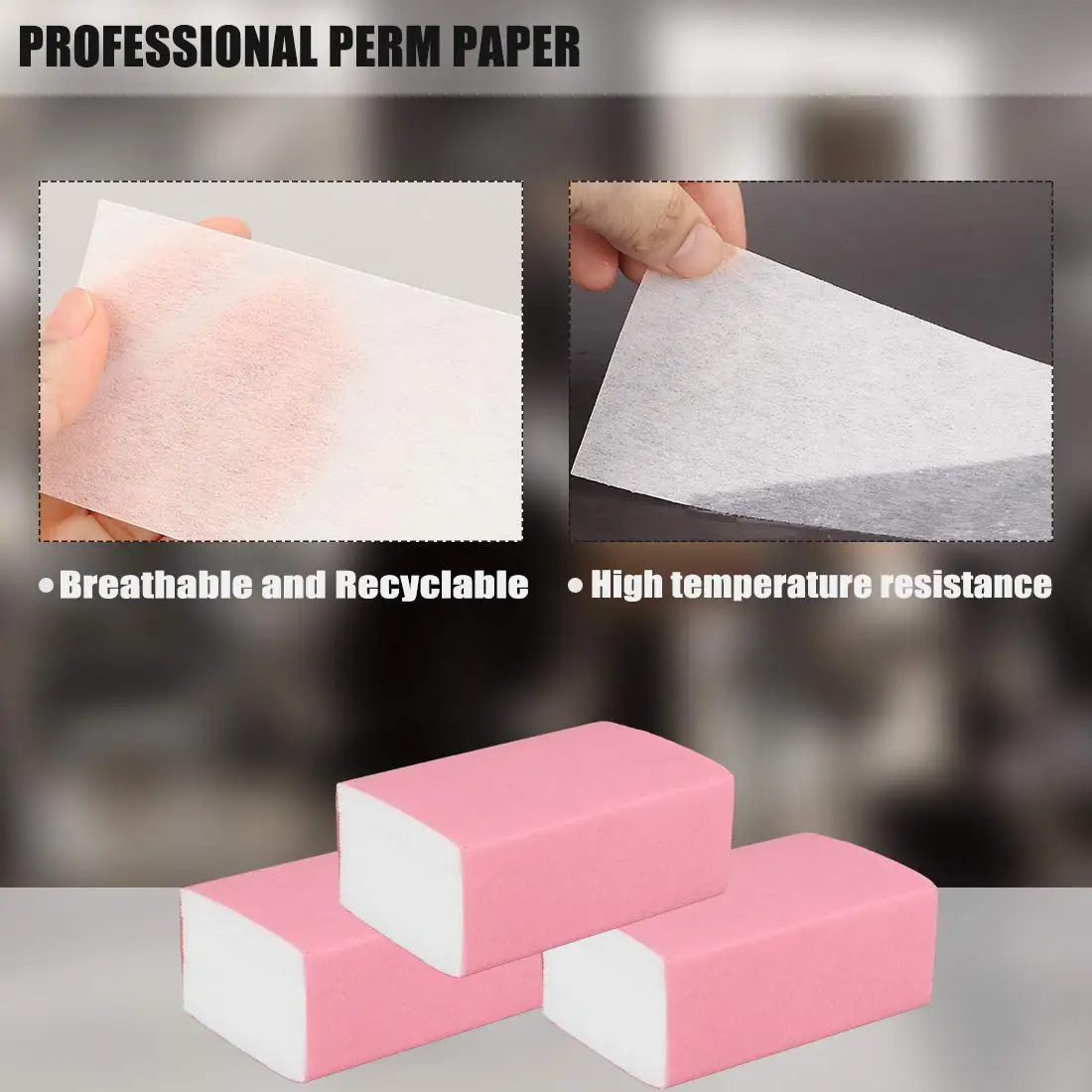 100Pcs Hair Perm Paper for Salon Styling