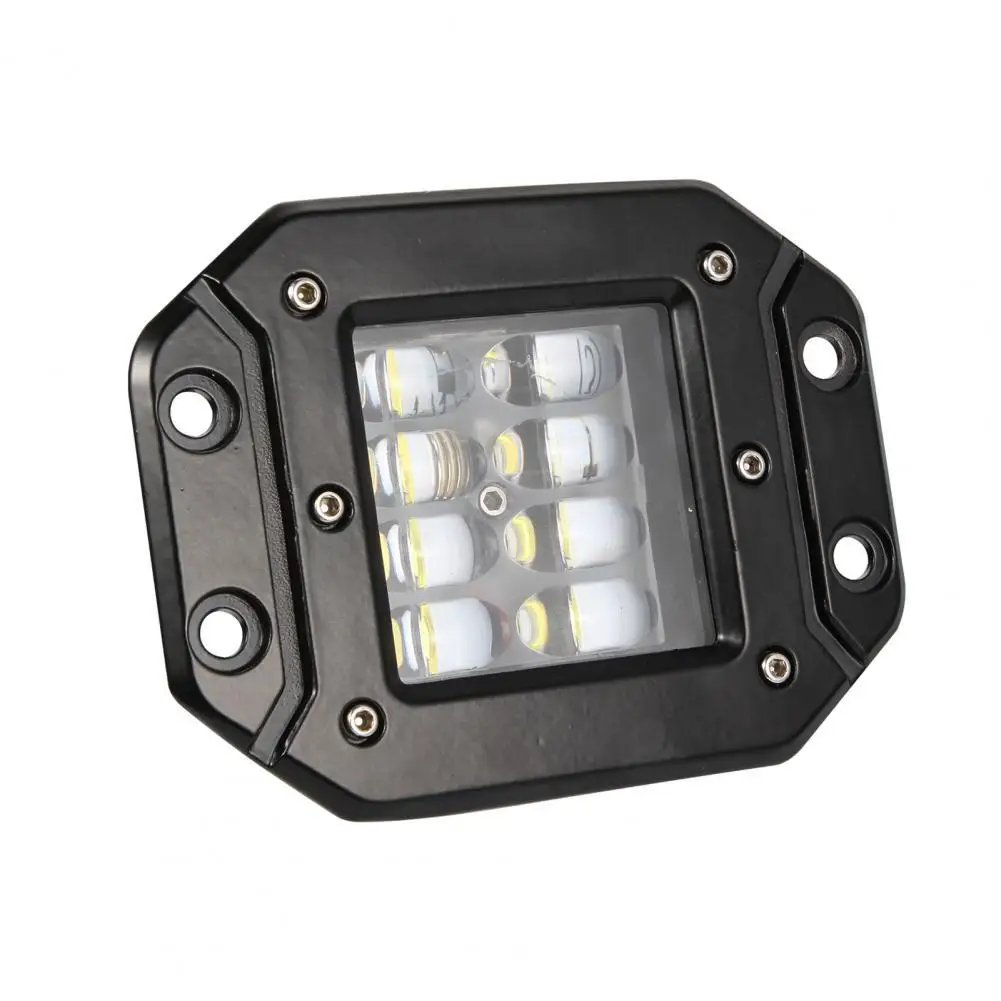 Recessed LED headlight waterproof pure white 16000 flood light Tail Light Assembly стоп сигнал для авто led lights