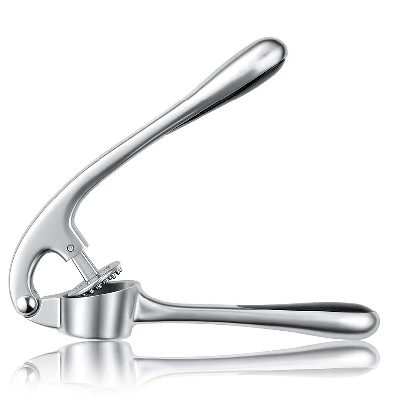 Premium Garlic Press, Heavy Soft-Handled & Sturdy Design Extracts More Garlic Paste, Professional Ginger Mincer, Kitchen Tools