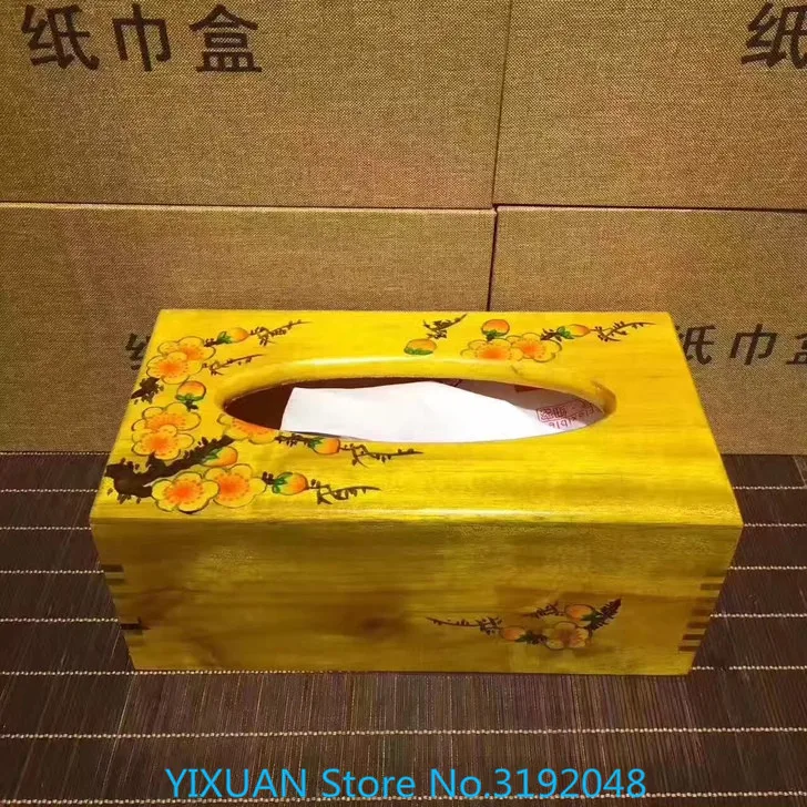 

Bamboo creative tissue box Chinese style