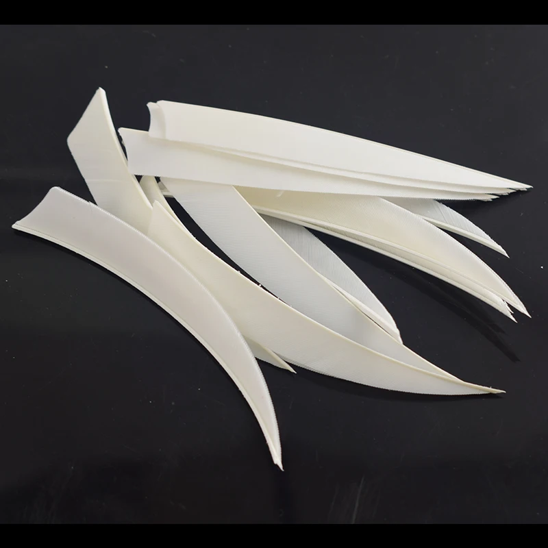 Fletching plumas de pavo para flechas – 50 uds artesanal - imagen 5
