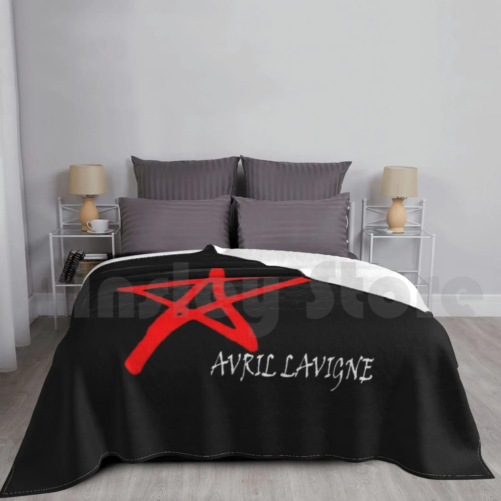 Trending Tour 2020 Blanket Fashion Custom Best Selling Logo Ayam Trending Tour 2020 Avril Kluruk Ramona Lavigne