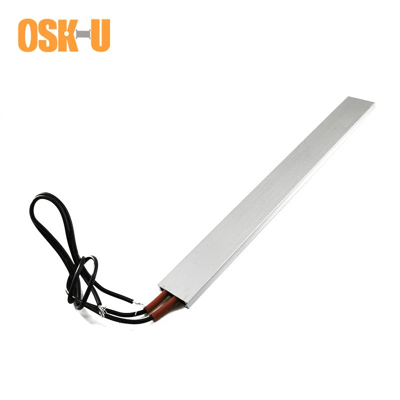 24 В PTC нагревательный элемент термостат 200x21x5 мм PTC электрический нагревательный элемент 70/110/200C нагревательный элемент для обжима волос утюг