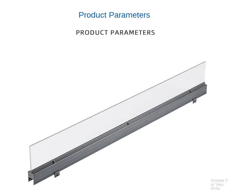 6pcs/lot LED Wall Washer Lamp 1m DC24V Multi Color  Dmx512 Rgb LED Guide Plate Line Light Outdoor Curtain Wall Lighting