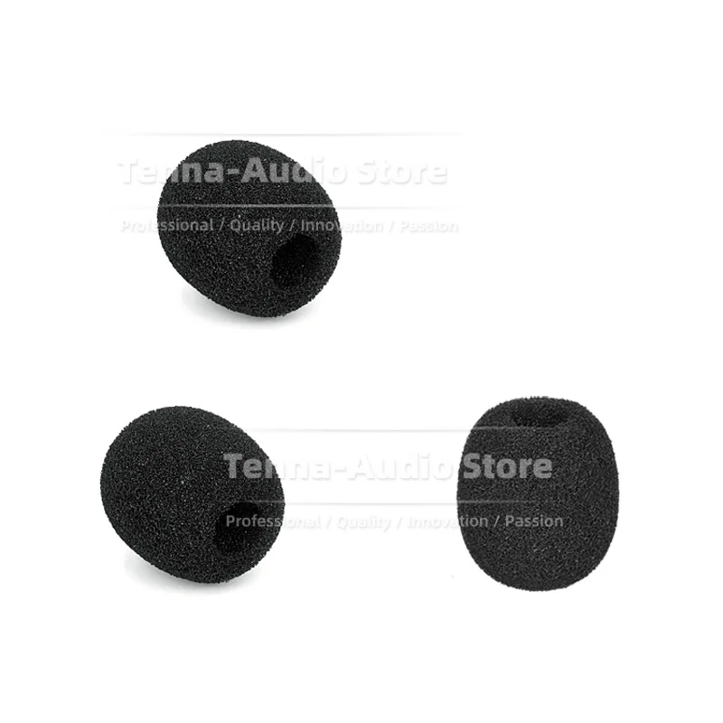 5PCS/LOT Sponge Tie Clip On Mic Windscreen Cover Shield For SENNHEISER ME2 ME 2 Lavalier Microphone Foam Pop Filter Windshield