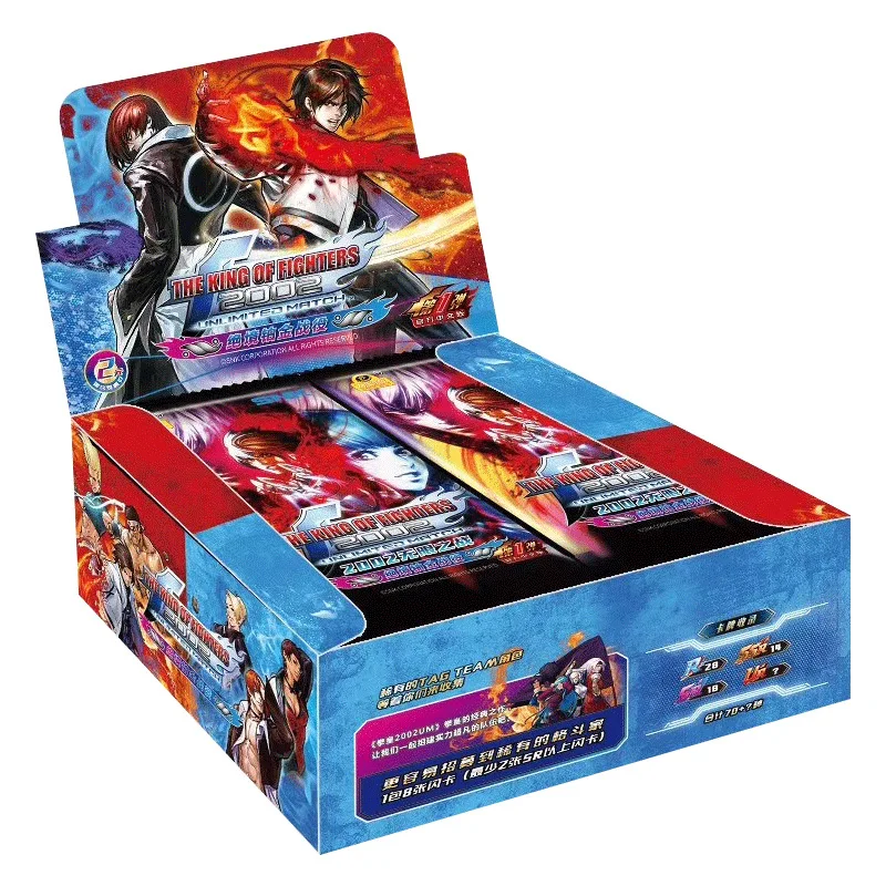 240pcs / Set King Of Fighters Collection Cards Booster Last Of Us TCG Booster Anime Table Playing Game Board Cards