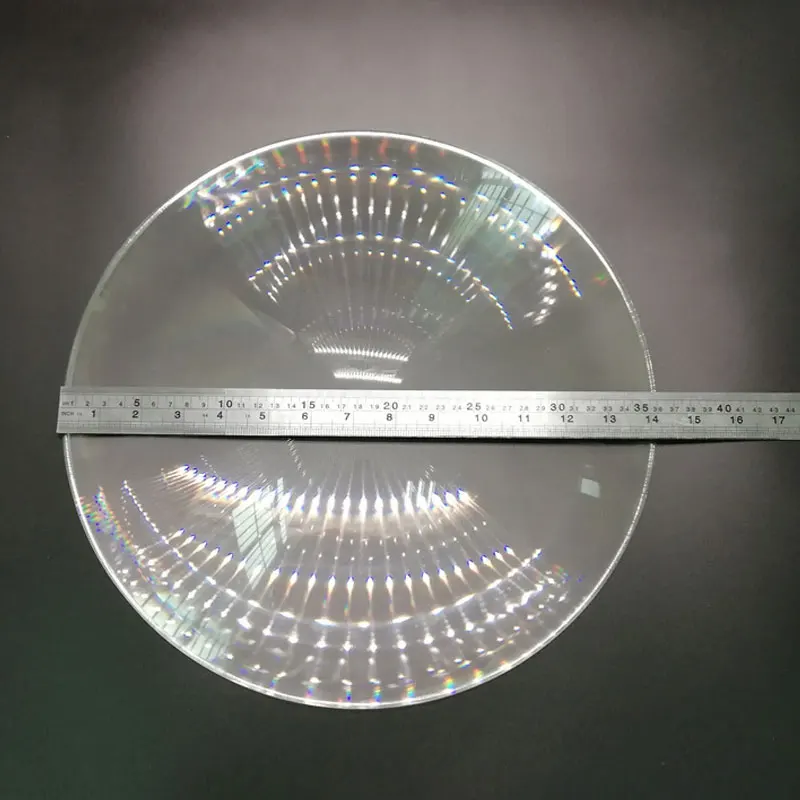 Imagem -02 - Lente Fresnel Solar de Plástico Óptico Grande 360 mm Pmma 450900 mm Comprimento Focal Longo Concentrador de Energia Solar Fogão Lente Facial Grande
