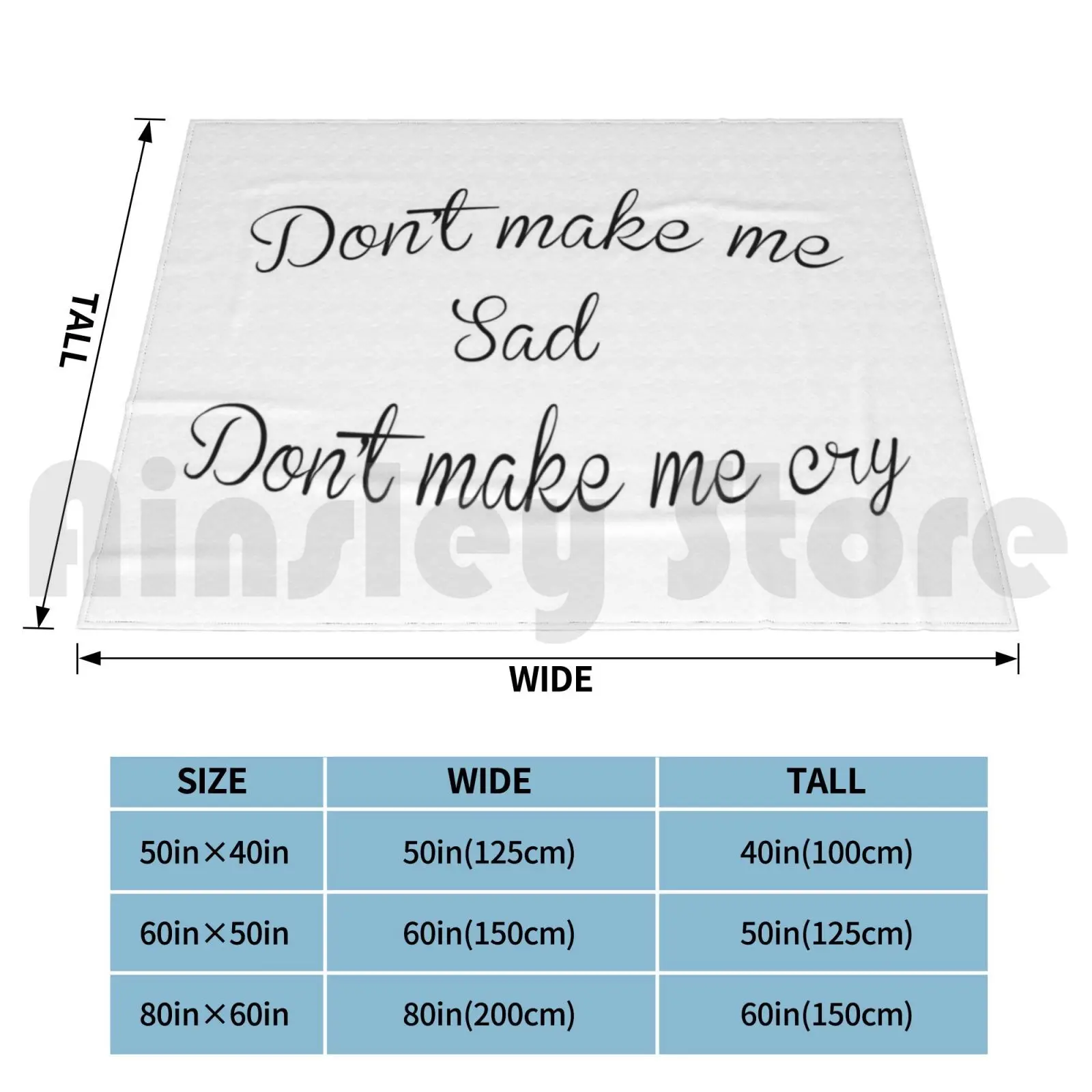 بطانية حزينة لانا أزياء مخصصة حزينة لانا ديل ري الطباعة الموسيقية Ldr الفتيات إقتباس #2
