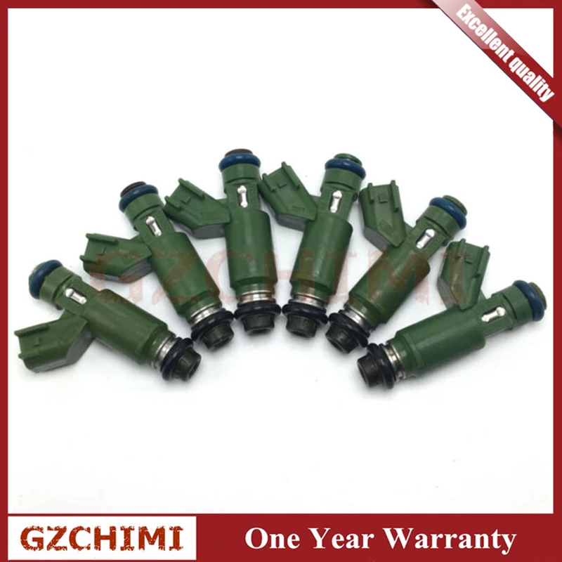 6PCS 1X43-AB 1X43AB Fuel Injectors For Jaguar X-Type 2002 2003 2004 2005 2006 2007 2008