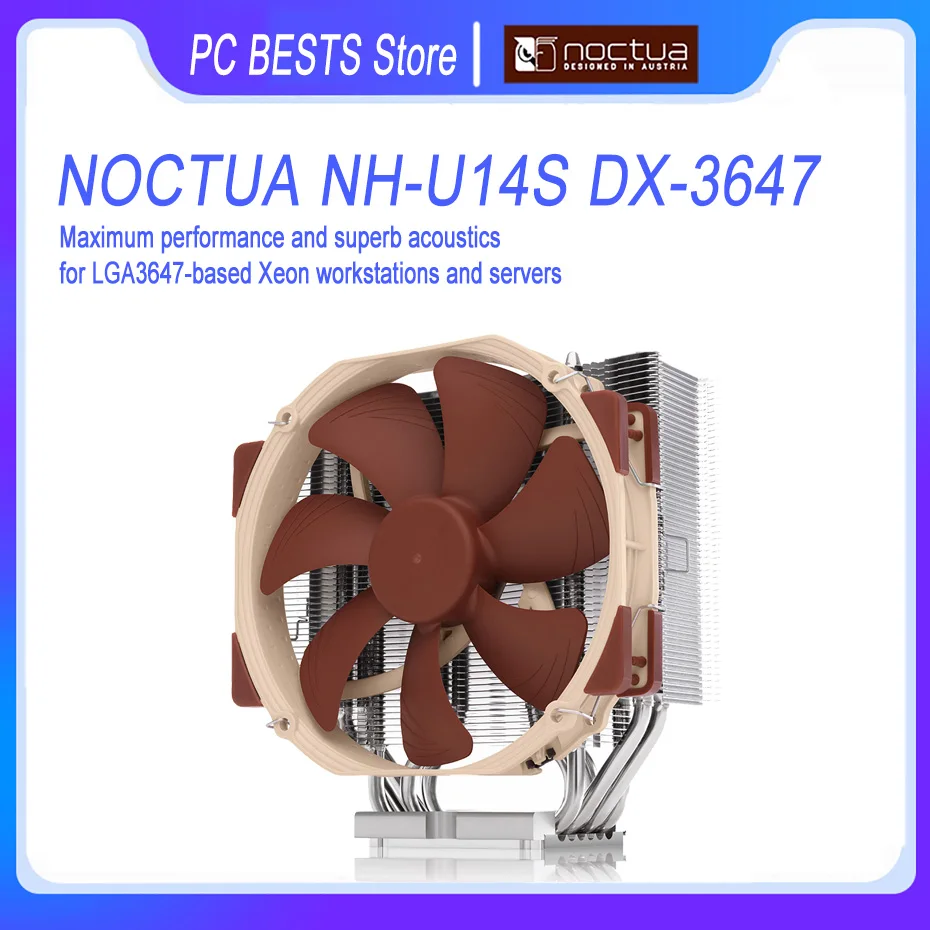 Noctua NH-U14S DX-3647 CPU Case Heat Sink Radiator 140mm Quiet Fan Intel LGA 3647 Dedicated Heat Sink