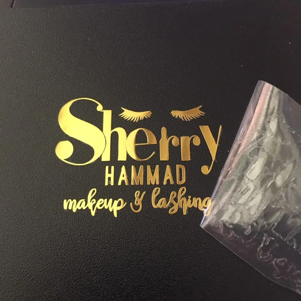 Custom 3D Stickers UV Transfer Stickers DIY Labels Transfer Stikcer Personalized Decals Eyelash box Labels Lipgloss Labels Tags