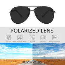 Polarized Pilot Sunglasses Men #4