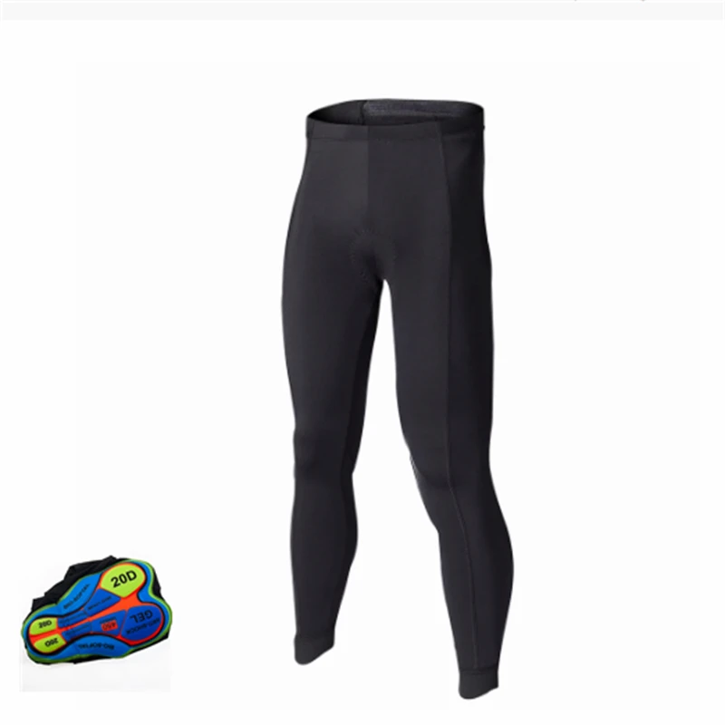 Lente En Herfst Fiets Bib Broek Mannen Outdoor Wear Mtb Fiets Fietsen Broek Ademend 20D Coolmax Gel Padded Fietsen Broek