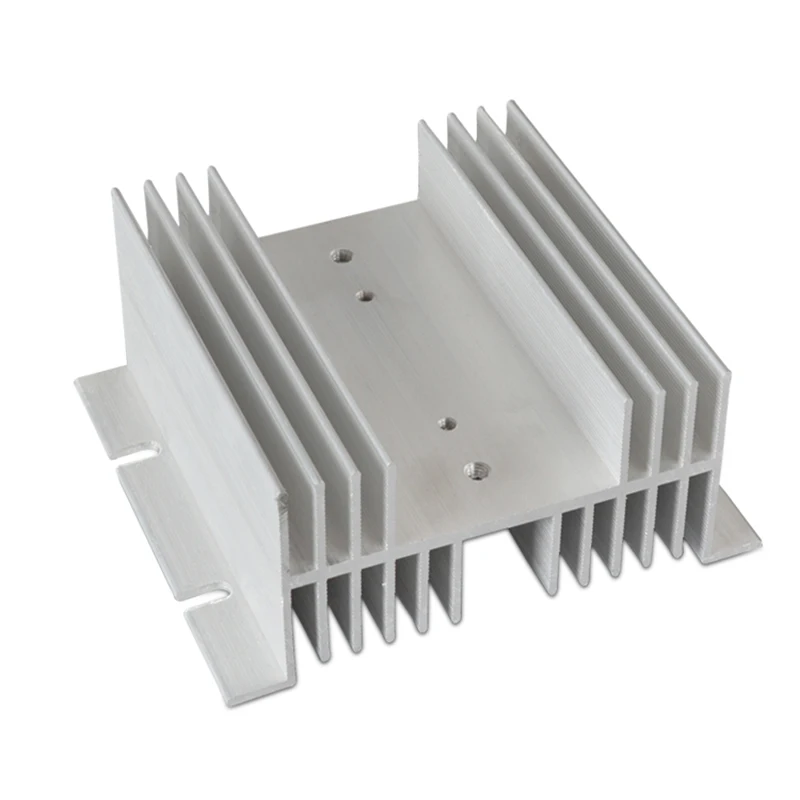 W-100 heat sink Dissipation Radiator for 1pcs single phase solid state relay DA AA DD VA VD LA 10A 25A 40A 50A 60A 75A 80A