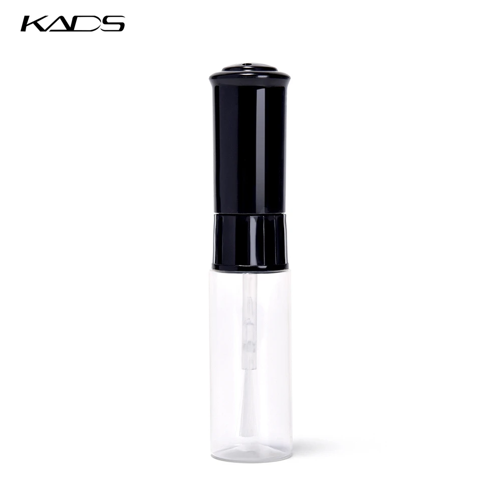 KADS 10pcs/set 7ML Clear Plastic Empty Nail Art Bottle Tool for Nail Polish Manicure Lacquer Varnish Bottle