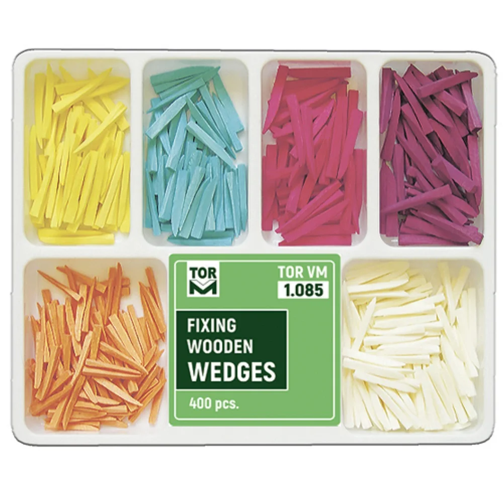 تثبيت القيقب أسافين خشبية لأنظمة مصفوفة ل تور VM لمواد طب الأسنان أجزاء طبيب الأسنان لعيادة الأسنان طبيب الأسنان باستخدام #5