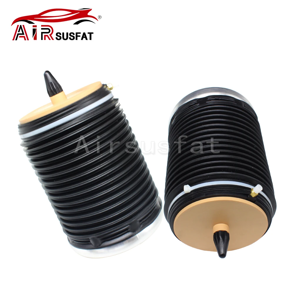 2PCS Rear New Air Suspension Spring Bag For Audi A6 S6 A7 S7 C7 2010-2016 Air Sleeve Bellow 4G0616001T 4G0616002T 4G0616002S
