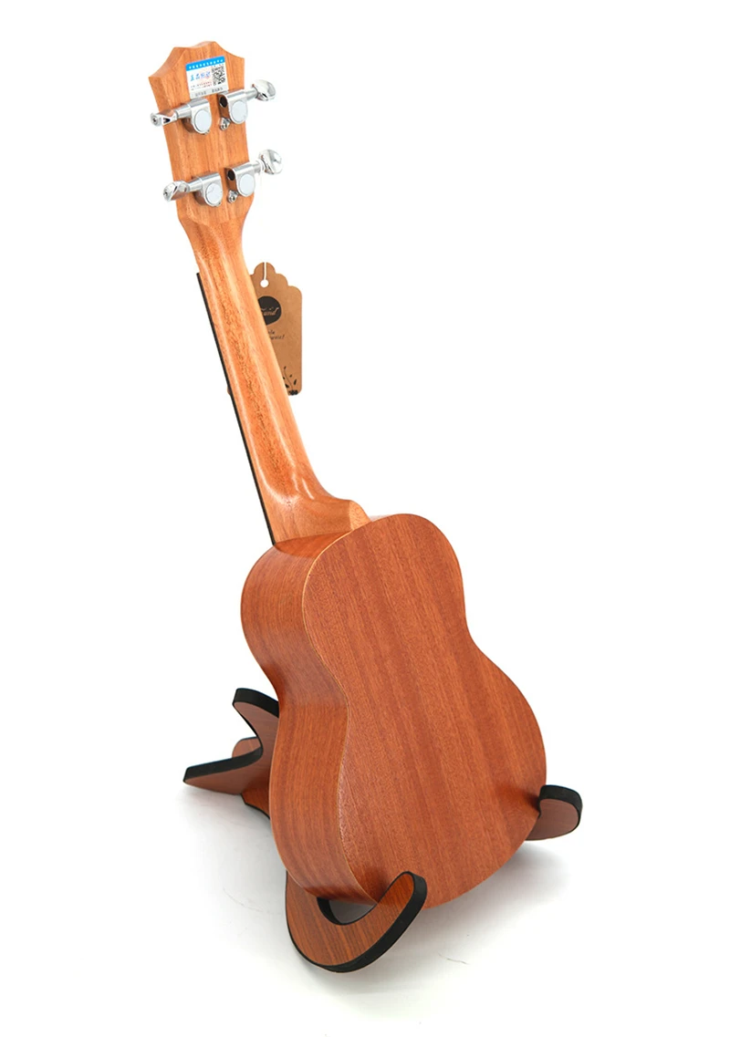 21 Inch sapele much Heart-shaped Ukulele 15 Frets 4 Strings Small Guitar Uke Music Instruments Rosewood Fingerboard