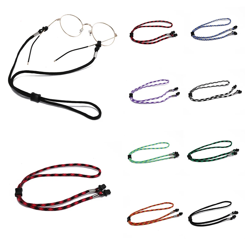 1PC Sport Eyeglasses Cord Unisex Non-slip Glasses Rope Glasses Chain Women Men Multicolor Fitness Glasses Lanyard Holder Eyewear