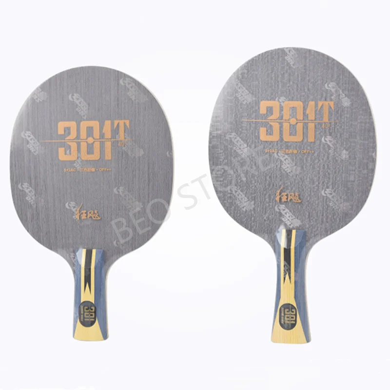 DHS Motorstator-Raquette de tennis de table en arylate AL, lame de ping-pong, comme N301, 301T