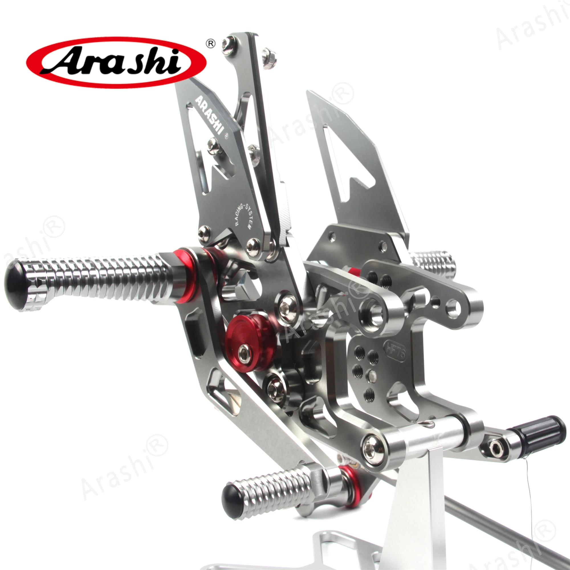 Arashi Motorcycle Adjustable Footrest For HONDA CBR1000RR 2004 - 2020 Foot Peg Rearsets CBR1000 CBR 1000 RR 2008 2009 2010 2011