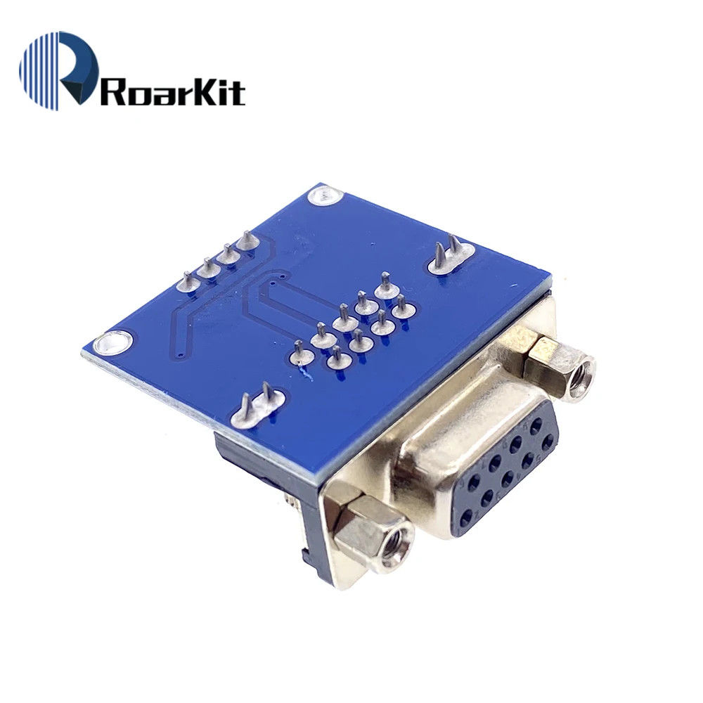 MAX3232 RS232 to TTL Serial Port Converter Module Female DB9 Connector MAX232 Flashing Board For Arduino