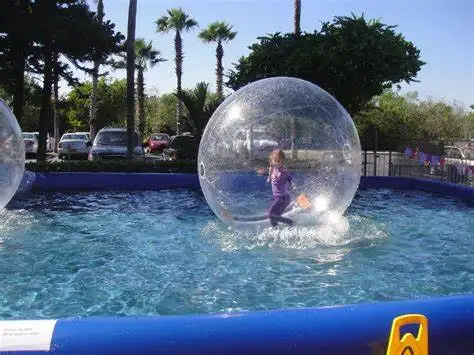 1,5 M/2 M Durchmesser Aufblasbare Wasser Zu Fuß Ball Menschliche Hamster Ball Riesige Aufblasbare Ball Wasser Zorb Ball