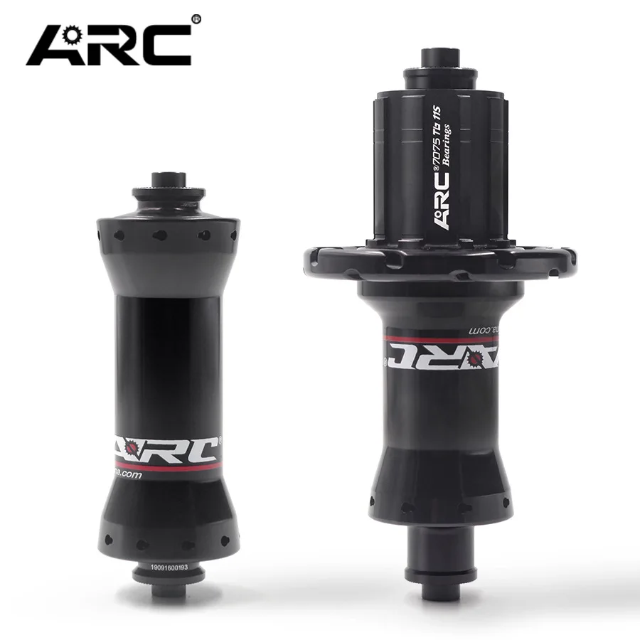 

ARC Bike Front Rear Hubs 24H R13 Road bicycle Hub Set For 10 11Speed Quick Release QR Skewer 100mm 130mm J-Hook Bearing hub