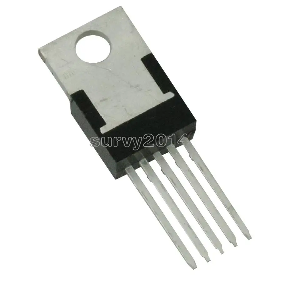 5PCS LM2596T-ADJ TO220 LM2596 TO-220 LM2596T LM2596 2596T-ADJ New original