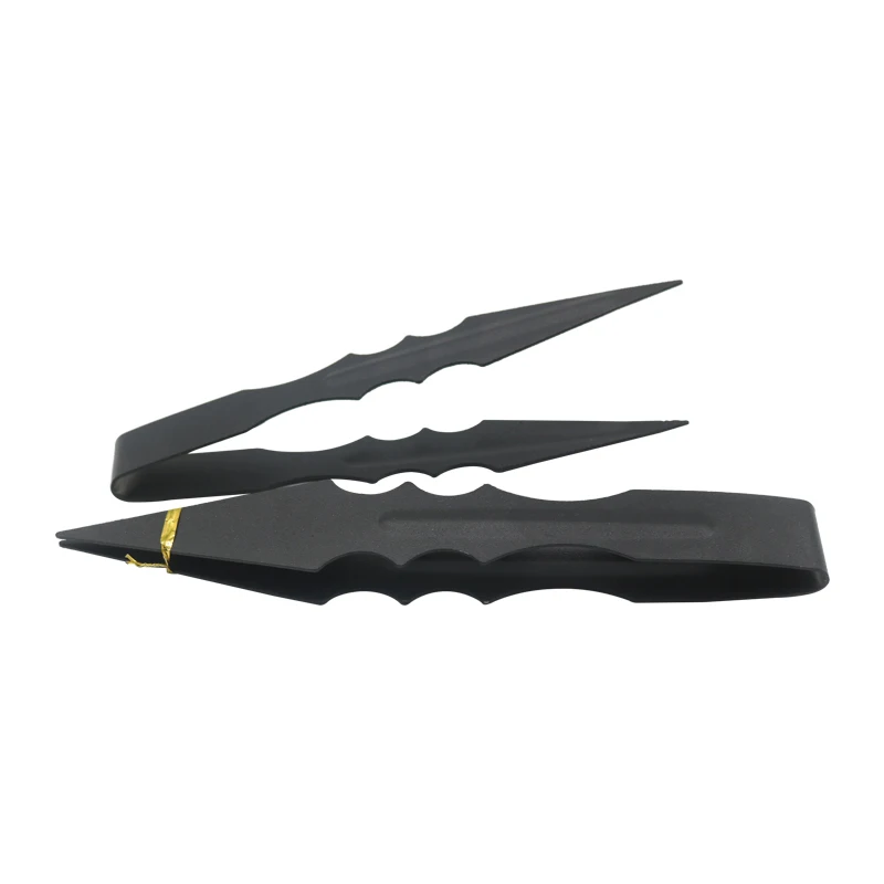 2 Size Tweezers Water Pipe Gadget Black Metal Shisha Hookah Charcoal Smoking Tongs