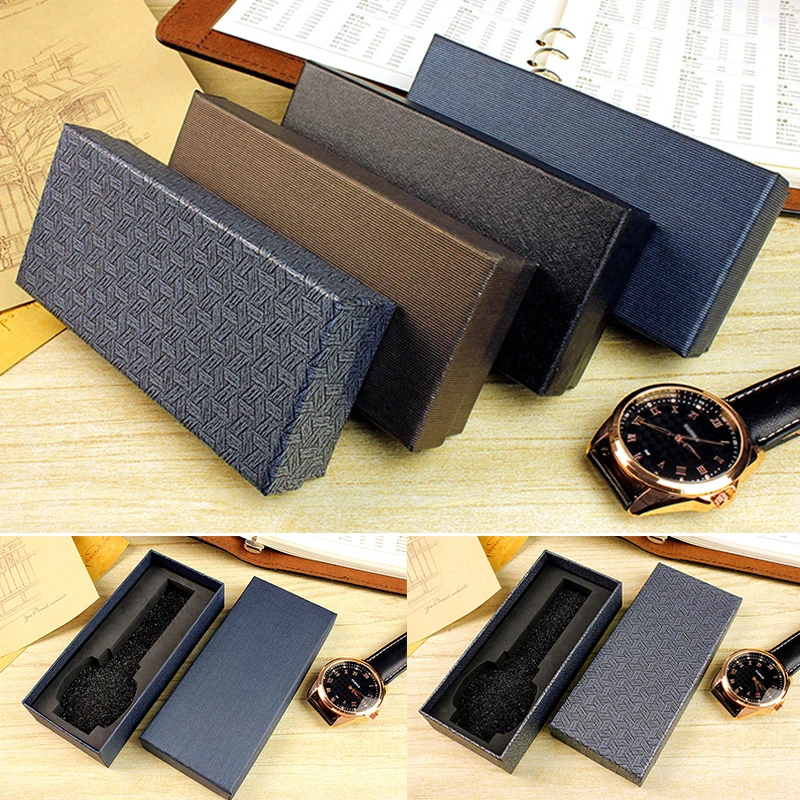 

1 Pc Jewelry Storage Box Long Style Luxury Watch Case For Bracelet Bangle Jewelry Collection Box For Wedding Party Gift Box