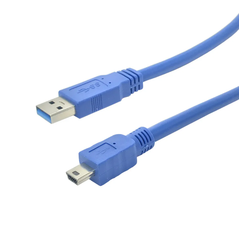 Kabel USB typ męski na USB 3.0 Micro B męski przedłużacz mini do drukarki Canon Epson HP HP HDD 0.3m 0.6m 1m-5m