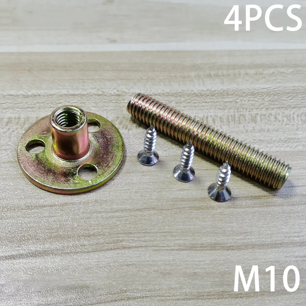 4 pezzi M6 M8 M10 dado a vite per mobili