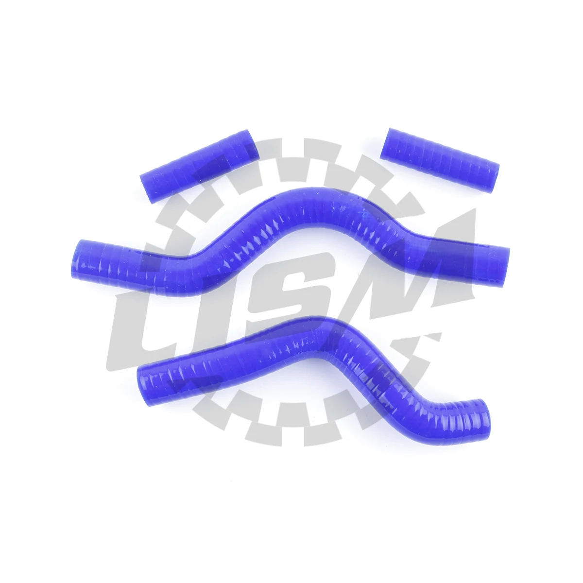 

4PCS For Suzuki RM250 RM 250 2001-2008 2002 2003 2004 2005 2006 2007 3-ply Silicone Radiator Coolant Hose Kit Upper and Lower