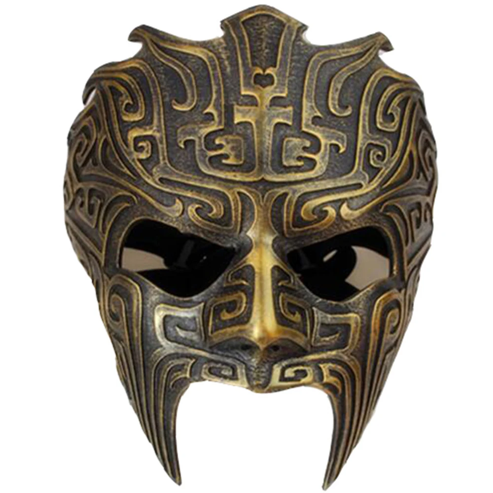 China Traditional Style Full Face Mask For House Office Bar Decoration Masquerade Cosplay Party Live Boradcast Halloween Mask