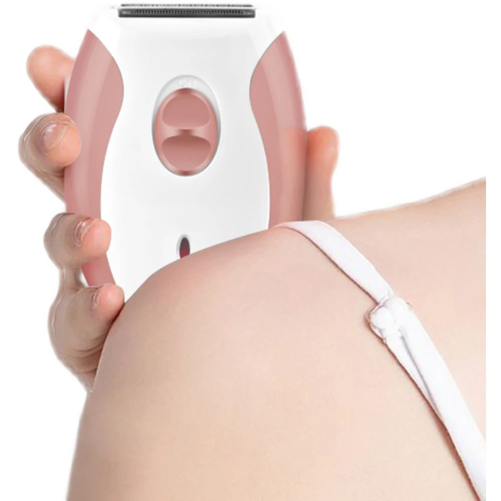 新しい電気usbワイヤレス脱毛女性脱毛器陰毛トリマービキニシェービング脚アーム脱毛ひげリムーバー