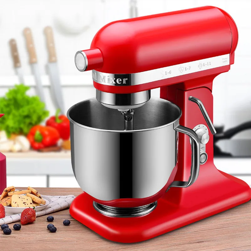 7L Kitchen Blender Household Mixer 11 Speed Gears Electric Blender Egg Mixing Machine Automatic Mixer